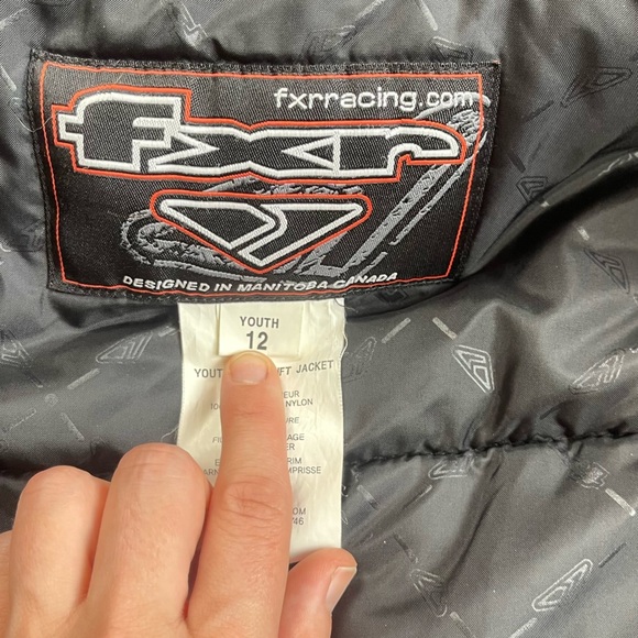 FXR RACING JACKET YOUTH SNOWMOBILE - Picture 11 of 13